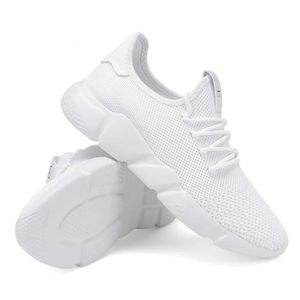 Chaussures de travail avec boîte à chaussures Surface en maille confortable et respirante Semelle souple résistante à l'usure Chaussures de sport blanches Baskets Chaussures de créateur