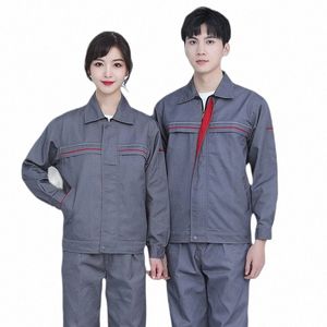 Vêtements de travail pour hommes épaissi Versi bande réfléchissante salopette pour hommes uniformes d'atelier ouvrier ingénieur atelier Costume f6kt #