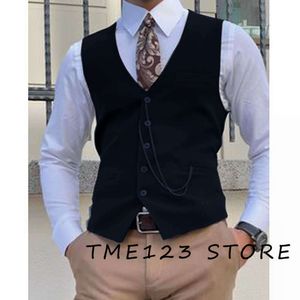 Werkend vest Heren Steampunk Gothic Chaleco-pak Beste formele man Ambo Mannelijke vesten Elegante pakken Herenvest Gilet Jassen Heren