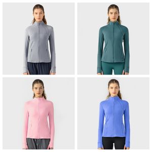 Chaquetas de entrenamiento para mujer, chaqueta deportiva con cremallera completa, ajustada, ligera, deportiva, con bolsillos