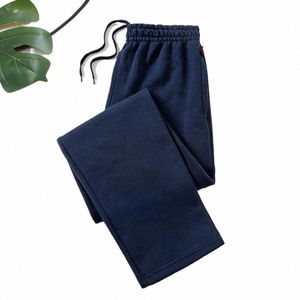 Pantalon d'entraînement lg pantalon unisex à crampons solide pantalon de jogging doux-ajustement avec poches pour sports 50lg #