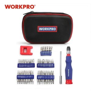 WorkPro 69 in 1 precisie schroevendraaierets Quick Load schroevendraaier met bits ingesteld voor smartphone Y200321