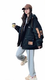Vêtements de travail à capuche vers le bas Pie Surmonter l'hiver des femmes Nouveau coréen Editi Explosive Street Design Sensatial Hot Coat Y8Iw #