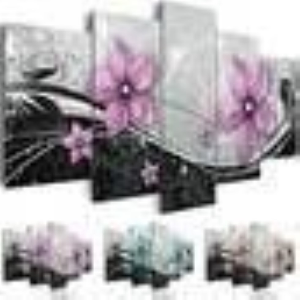 World Art 5 PCS set Modern Prints Flowers Oil Painting on Canvas Wall Art Pictures for Home Living Room Decor No Frame204o