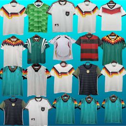 Coupe du monde 1990 1992 1994 1998 1988 Allemagne Retro Kids Littbarski Ballack Soccer Jersey Klinsmann Matthias Home Shirt Kalkbrenner Jersey 1996 2004
