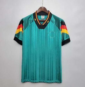 Coupe du monde 1990 1992 1994 1998 1988 Allemagne Retro Littbarski Ballack Soccer Jersey Klinsmann Matthias Home Shirt Kalkbrenner Jersey 1996 2004 496