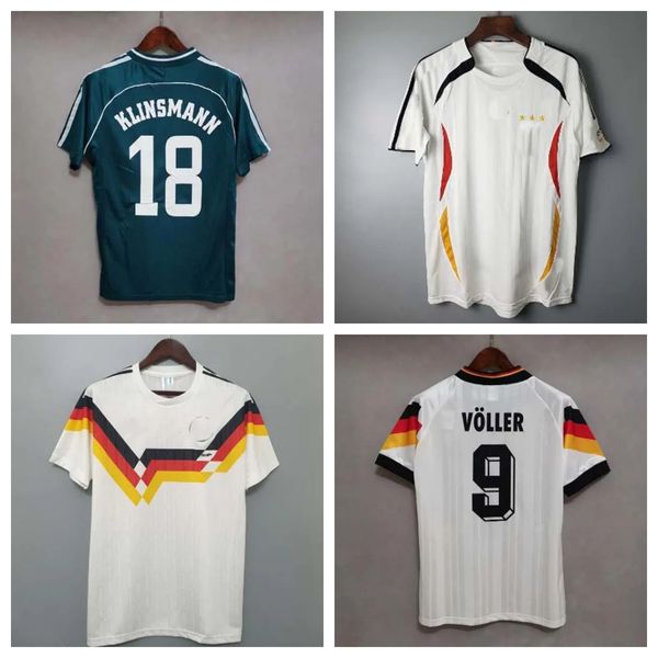 Coupe du monde 1990 1998 1988 1996 GermanyS Retro Littbarski BALLACK Soccer Jersey KLINSMANN 2016 2006 2014 chemises KALKBRENNER 1996 2004 Jersey Sport Set