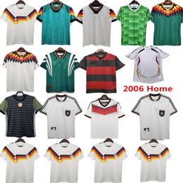 Coupe du monde 1990 1998 1988 Allemagnes Retro Littbarski BALLACK Maillot de football KLINSMANN 2006 2014 Chemises KALKBRENNER 1996 2004