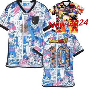 Wereldbeker 2022 Japan Soccer Jerseys 22 23 Home Blue Cartoon Captain Tsubasa Atom Japans 2023 voetballer fans shirt Honda Kagawa Okazi Men 999