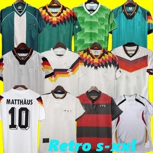 Copa del mundo 90 92 94 98 88 Alemania Retro Littbarski BALLACK Camiseta de fútbol KLINSMANN RUES Matthias camiseta local KALKBRENNER Bierhoff vintage clásico fútbol niños kit