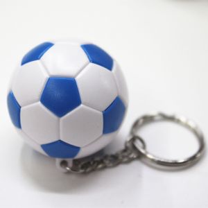 Llavero de fútbol de la Copa del mundo, llavero con bandera de bola para coche, regalos de moda para hombres, tamaño de 3,8 CM hecho con Material ABS