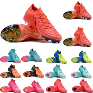 Wk PHANTOM LUNA ELITE FG voetbalschoenen Heren rode highlow enkel Voetbalschoenen Schoen Core Zwart gaspedaal Voetbalschoenen