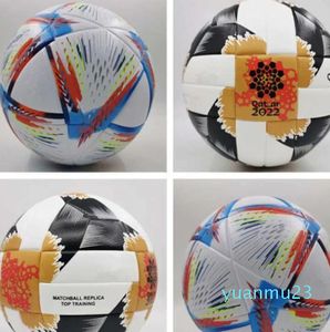 Balón de fútbol de la Copa Mundial Tamaño de alto grado Buen partido de fútbol Envíe las pelotas sin aire Equipo nacional