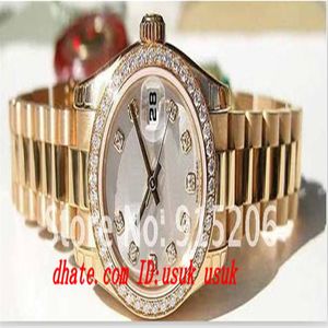 World Of Watches Luxury Big Fashion Style 179138 Lady Anniversary Diamond Dial Montres-bracelets de sport automatiques pour femmes296M