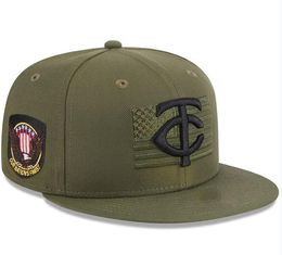 World Series Olive Salute To Service Twins Hoeden LOS ANGELS Nationals CHICAGO SOX NY LA AS Dameshoed Heren Champions Cap OAKLAND chapeu casquette bone gorras