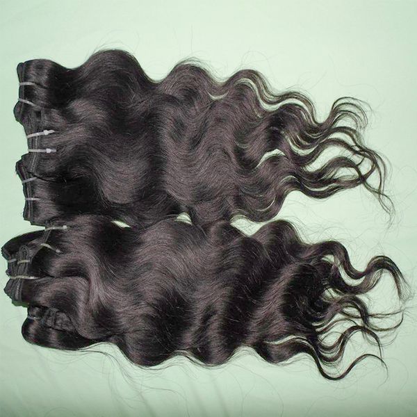 Expédition mondiale en gros 1 kg 20 pcs brésilien vague de corps cheveux moins cher transformés extensions de tissage de cheveux humains