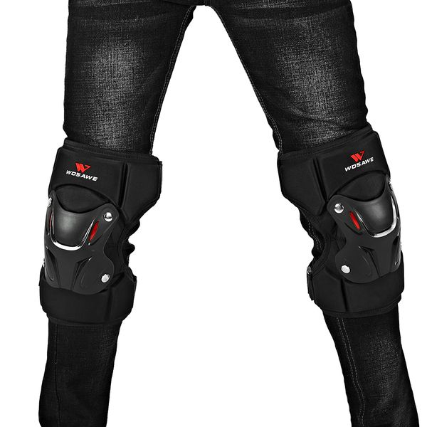 Wosawe Cycling Knee Brace Bicycle Mtb Bike Moto-cycle de support de support PADS PROTHER