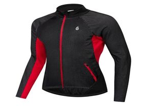 WOSAWE Men039s Winter Thermisch Winddicht Fietsen Jas MTB Fiets Windjack waterafstotend Sportkleding Fiets Jer8019309