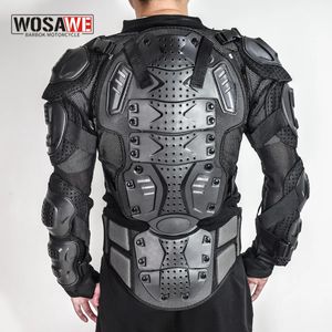 WOSAWE Sports Motorcycle Armor Jacket Support Body Support Valesa Motocross Guard Guard Engranajes de protección Protección de esquí de cofre 240412