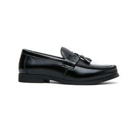 Geweven heren schoenen loafers mannen persoonlijkheidspatroon hand ed pu square hoofd kwastje één pedaal modebedrijf casual dagelijks 76 pal