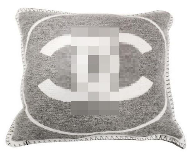 Woven Jacquard Ins Small Fragance C Cushion Cushion Wool Wool Nordic Home Pillow Cover Knitting8298462