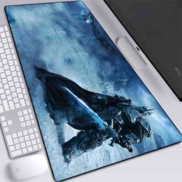 Wow gaming muismat XXL koning muis-pad grote antislip XL toetsenbord bureau muizen laptop rubberen speel mat