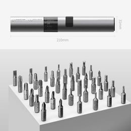 Wowstick 12 in 1/36-in-1 Dual Power Lithium Elektrische Schroevendraaier 3LED Lights Oplaadbare Schroef Driver Kit Magnetische Zuig één knop