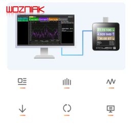Wozniak ChargerLab Power-Z KM002C KM003C Lite KM003C USB PD3.1 Protocol 48V Bereik Dual Type-C Tester Test Tool