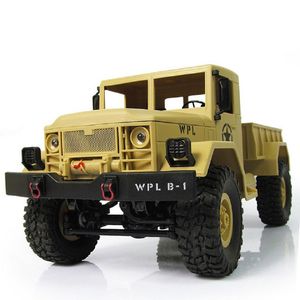 WPL B-14 RC camión de Control remoto escalada vehículo todoterreno juguete 2,4G Hobby militar 4 ruedas motrices coche RTR repuestos DIY KIT B-1