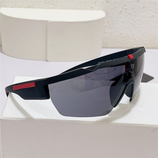 Lunettes de soleil pilote actives enveloppantes 03X-F acétate demi-monture bouclier lentille simple sport design style extérieur uv400 lunettes de protection