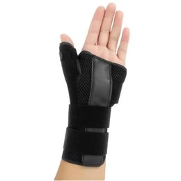 Attelle de poignet avec barre de protection en aluminium, sport, poignet, pouces, mains, entorse, tendinite, arthrite, attelle de protection, Fitness 240112