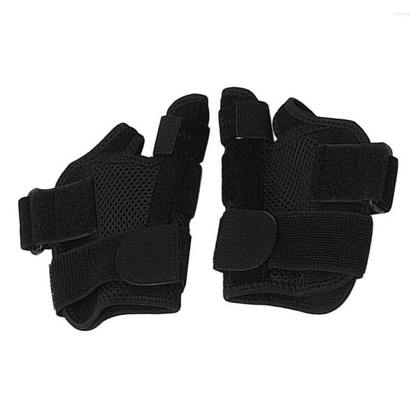 Support de poignet 1/2/3 attelle réglable pour les mains Protection Wrap confortable respirant exercice garde volley-ball terrain de jeu noir Drop De Ote1Z