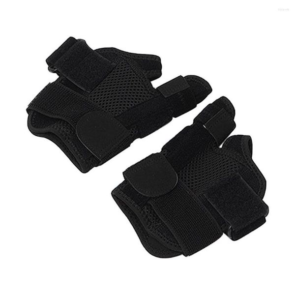 Support de poignet 1/2/3 orthèse réglable mains protecteur enveloppement confortable respirant exercice garde volley-ball aire de jeux noir
