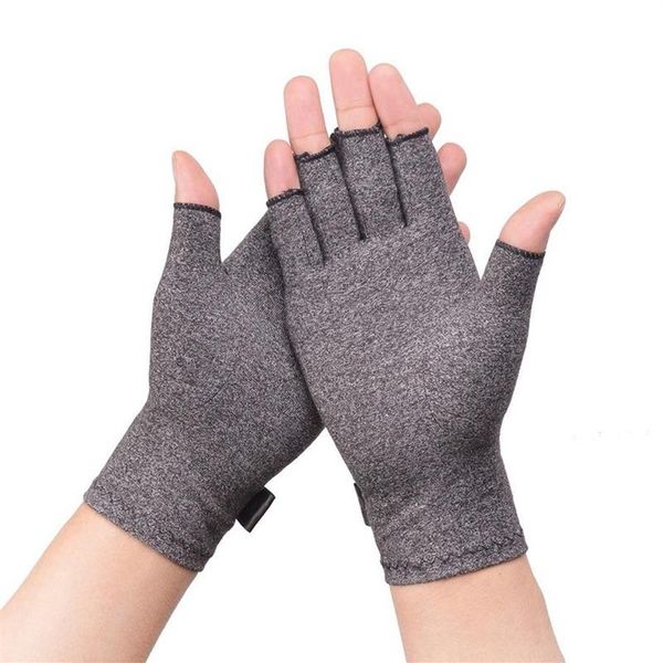 Support de poignet 1 paire de gants d'arthrite Premium soulagement de la douleur articulaire arthritique thérapie des mains Open Fingers290Z