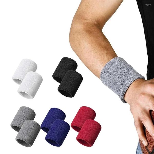 Support du poignet 1 paire Coton Elastic Basket Basketball Brace Wraps for Men Women Gym Fitness Halklowfting Tennis