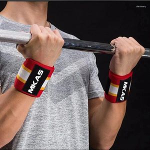 Polssteun 1 paar Gymcompressiebanden Gewichtheffen Wraps Met Duimlus Powerlifting Polsbandjes Bandage