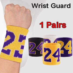 Support de poignet 1 paire de bandeaux de basket-ball fitness bracelets de sport protège-mains P230523