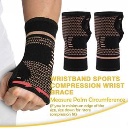Polsteun 1 Professionele sportcompressie Polsbandbescherming Artritis Ondersteuning Mouw Elastische palmhandschoenen P230523