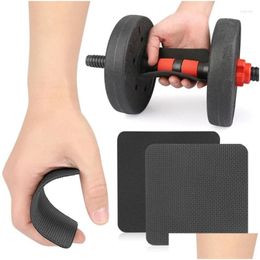 Support de poignet 10pcs Gym Hand Grip Haltérophilie Pl Up Gant de levage Plus de sueur Drop Livraison Sports de plein air Athlétique Accessoires de plein air Otukd