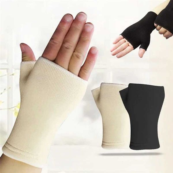 Support de poignet 1 paire ultra-mince ventiler protège-poignet arthrite orthèse manchon gant de soutien élastique paume main poignet Supports YQ240131