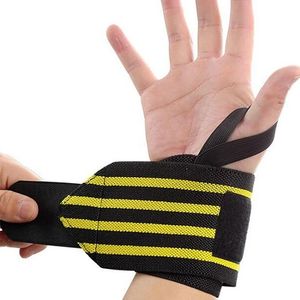 Polssteun 1PC Bandage Gewichtheffen Band Fitness Gym Sport Wrap Hand Polsbandje Verstelbare Volwassen Protector 231114