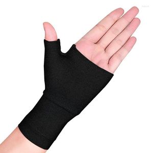 Polsteun 1 pc Professionele polsband sportveiligheid Compressiehandschoenen Guard Artritis Brace mouw elastische palmhand