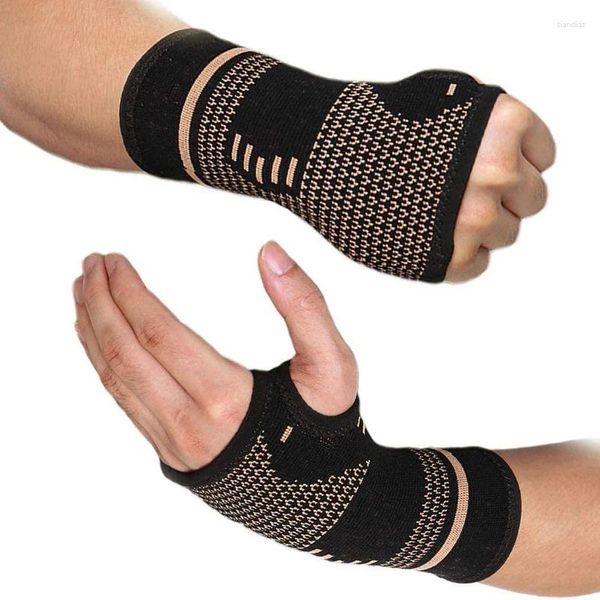 Support du poignet 1pc Pratique professionnel Sports Gard de compression Arthrite Stincet Palme Elastic Palm Hand Glove