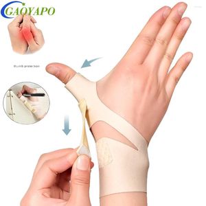 Support du poignet 1PCS Doulette de pouce élastique stabilisateur - Protecteur de manches de compression souple imperméable pour l'entorse d'arthrite