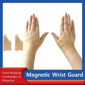Support du poignet 1PCS Gants de compression magnétique Protecteur élastique Protecteur Arthrite Correcteur Gant Gant Relief de la douleur
