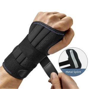 Support de poignet 1 pièces orthopédique canal carpien attelle de poignet soutien de nuit attelle de poignet stabilisateur bracelet pour soulager la douleur à la main protecteur de poignet YQ240131