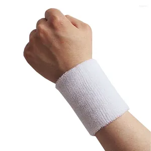 Wrist Support 1Pcs Sweatband Tennis Sport Wristband Volleyball Gym Brace Sweat Band Towel Bracelet Protector 8 /10 /15 Cm