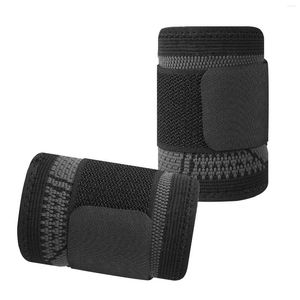 Polsteun 2pcs sport brace zweetband sportspolband met verstelbare riem voor gym fitnesscycling loopt 2022