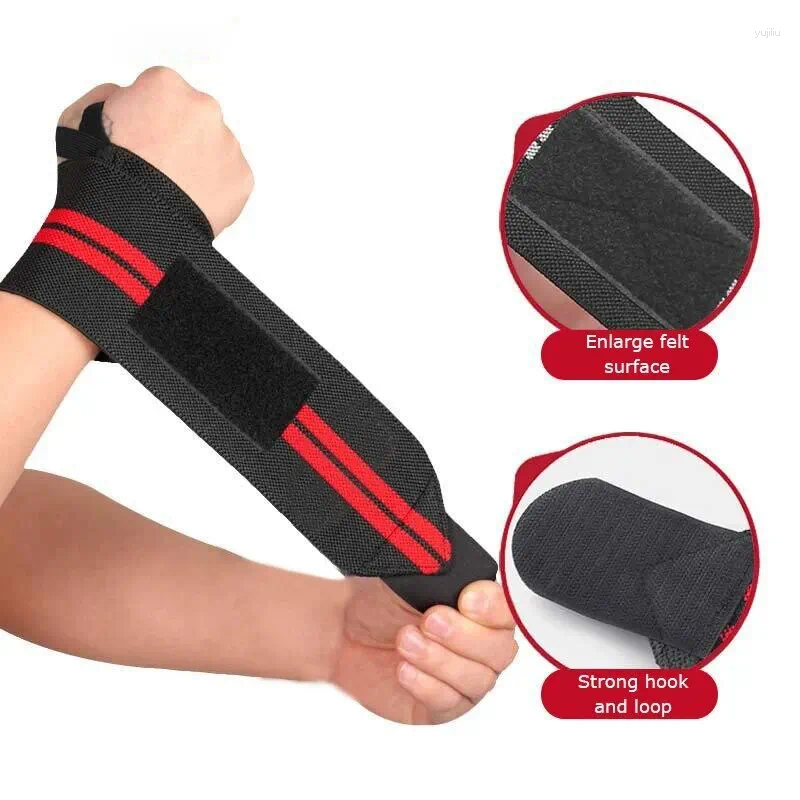 Wrist Support Adjustable Straps Men And Women Elastic Wristband Fixers Of Athletes Powerlifting 1PC