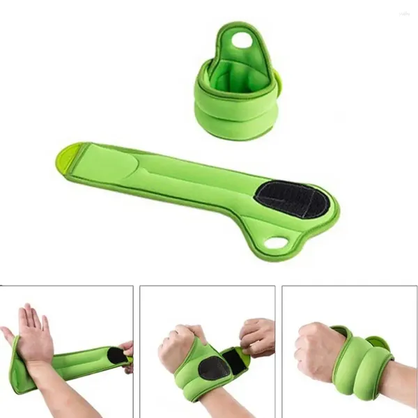 Soporte de muñeca Pesas ajustables Conjunto impermeable y transpirable con bucle para el pulgar para entrenamiento de fuerza Diseño ergonómico Fitness